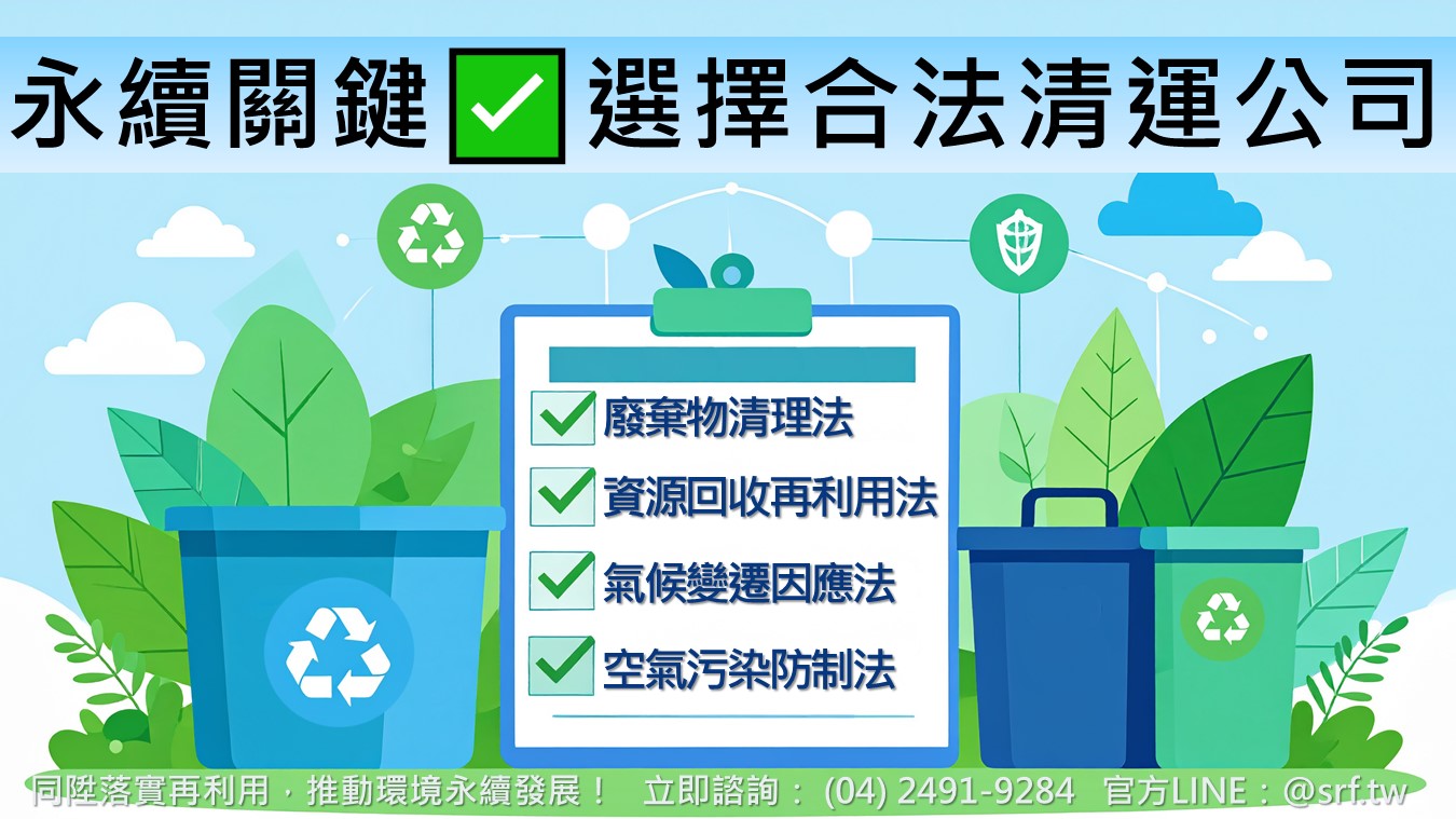【合法合規才是永續關鍵】廢棄物清運公司如何避免對環境造成重大危害？｜同陞環保